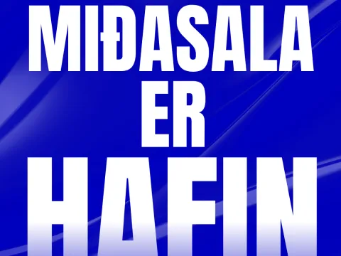 MIÐASALA ER HAFIN