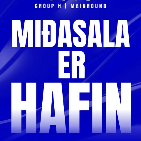 MIÐASALA ER HAFIN